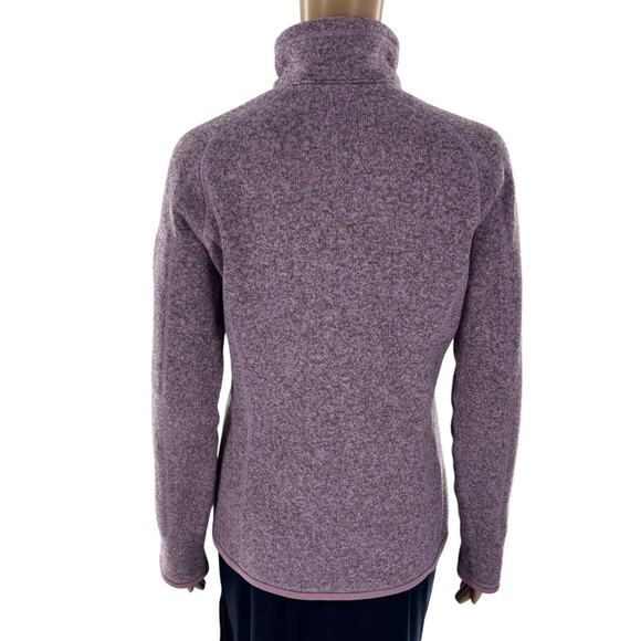 Patagonia Hazy Purple Quarter Zip Pullover Better Sweater - Picture 9 of 12
